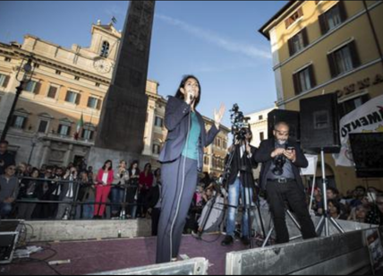 M5s Rosatellum, Grillo diserta la protesta grillina in piazza: "Poca gente"