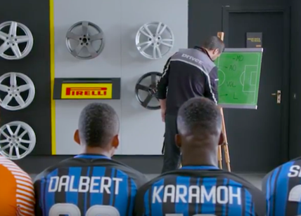 I giocatori dell’inter protagonisti della campagna video di Driver-Pirelli