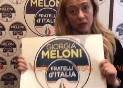 Elezioni 4 marzo, nel simbolo di Fdi la Meloni mette anche il nome Giorgia