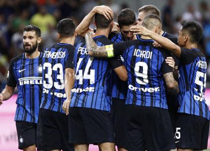 Crotone-Inter 0 a 2. Vince Inter che per una notte è capolista