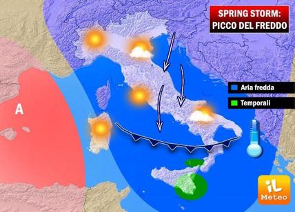 Previsioni meteo: ponte del 25 Aprile incerto, poi fase di maltempo