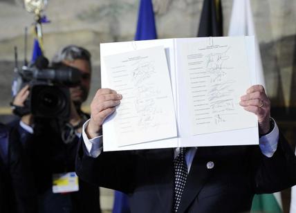 Trattati di Roma, la Dichiarazione firmata dai leader dei 27 Paesi. Il testo