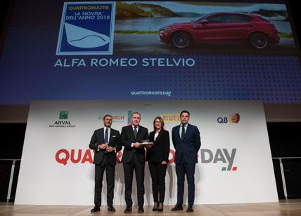 Quattroruote Day 2018: Alfa Romeo Stelvio premiata Auto novità dell’anno 2018
