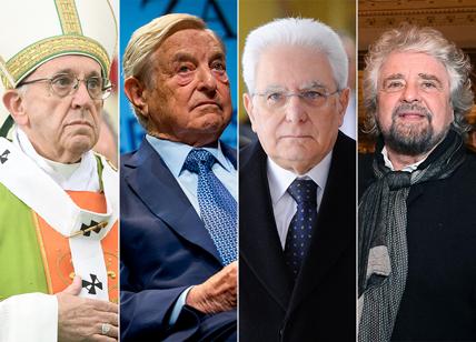 Governo M5S-Soros-Bergoglio-Mattarella per tener fuori Salvini. Il piano choc