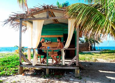 Isola dei famosi 2018 Jonathan e Marco su Isla Bonita