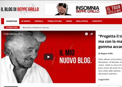 Beppe Grillo, parte il nuovo blog separato da quello dei 5 Stelle
