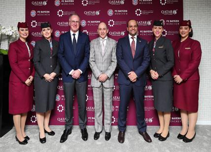 Qatar Airways diventa partner platinum del club FC Bayern Monaco