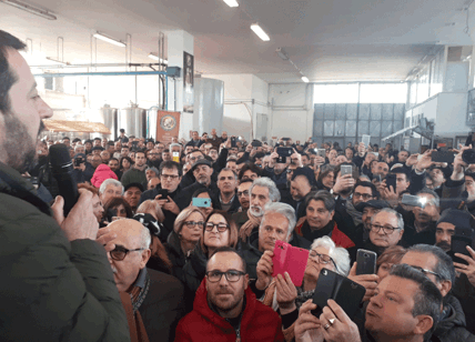 Lega, bagno di folla per Salvini a Lecce