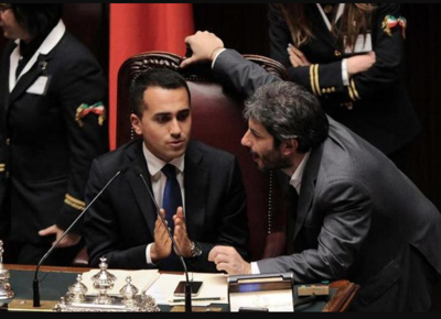 presidenti camere roberto fico luigi di maio