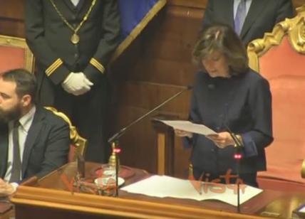 Senato, Casellati: "Onore per le donne, riportare i cittadini alla politica"