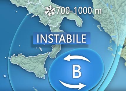 Previsioni meteo, nuovo vortice ciclonico verso la Sicilia