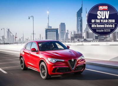 180831 Alfa Romeo AR Stelvio Quadrifoglio SUV of the Year