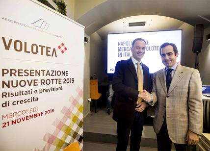 Volotea, la compagnia low-cost annuncia a Napoli nuovi collegamenti dal 2019.