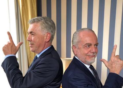 Napoli, Ancelotti-De Laurentiis 007 con licenza di... vincere lo scudetto