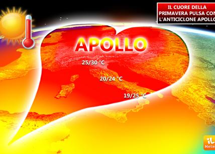 Previsioni meteo, arriva l’anticiclone Apollo: scoppia la primavera