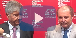 Assicurazioni Generali Ceo Philippe Donnet presidente Gabriele Galateri video