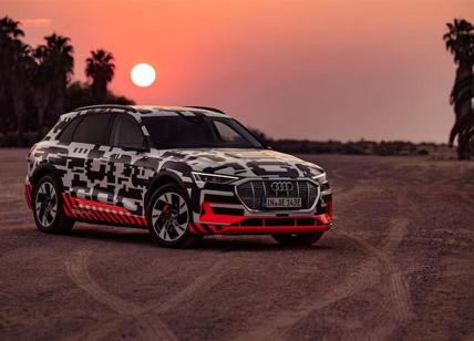 Test estremi per l'Audi e-tron nel deserto della Namibia