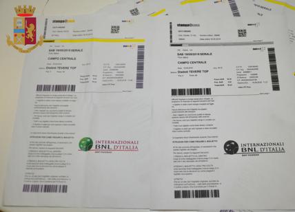 Biglietti falsi venduti fuori il Foro Italico: fermati tre bagarini