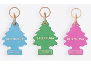 Portachiavi chic a forma di pino Arbre Magique contro Balenciaga