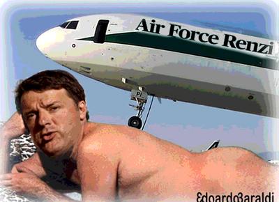 baraldi, matteo renzi, air force renzi