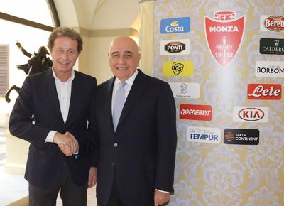 Bitti Galliani Kia Automotive sponsor Monza Calcio