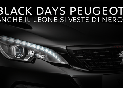 Peugeot: operazione Black Friday