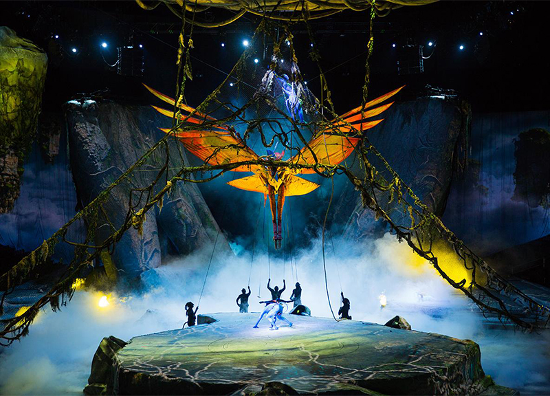 Cirque du Soleil toruk show highlights ape 3