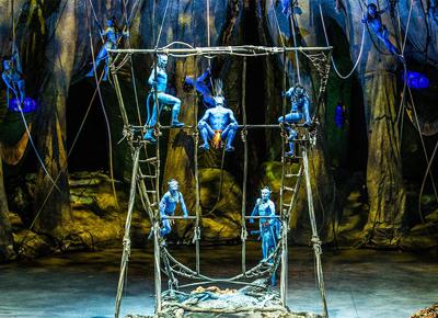 Cirque du Soleil toruk show highlights ape 4