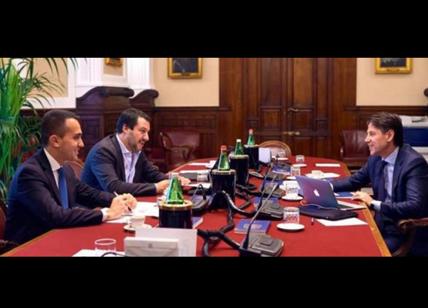 Vertice Conte-Di Maio-Salvini pre-Cdm. Dl Fisco, tregua armata nel governo