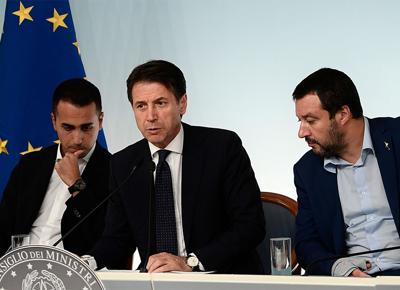 Conte salvini di maio ape