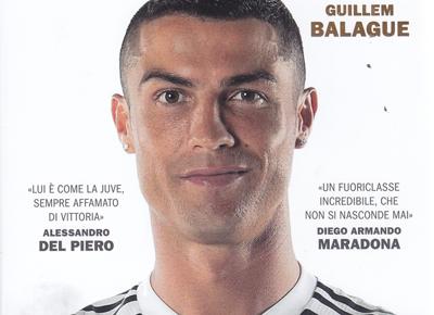Copertina cristiano ronaldo ape