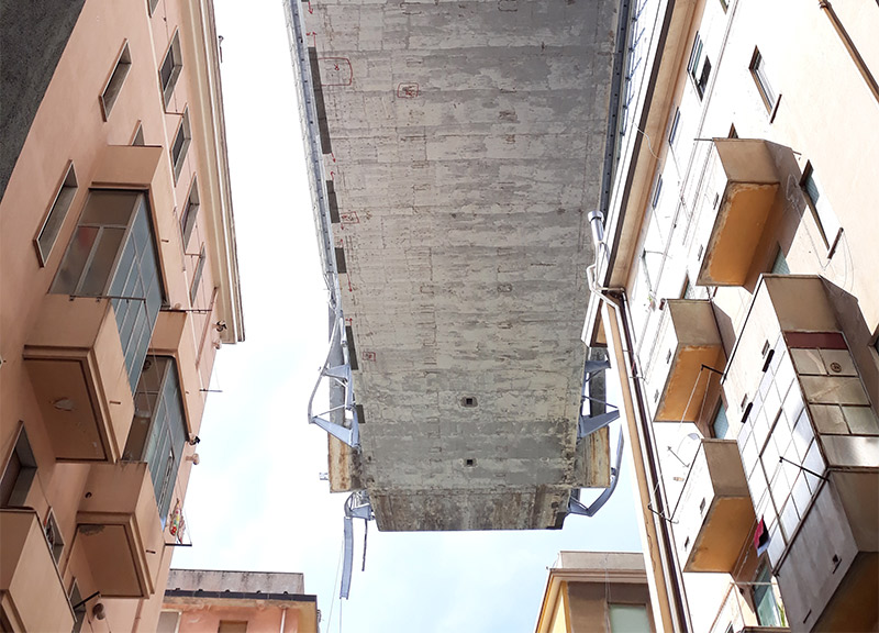 Genova: il crollo del ponte in soli 3 secondi