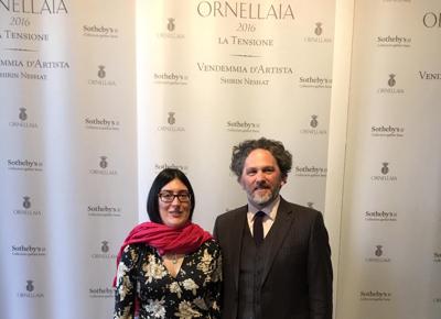 Da SX Olga Fusari (Enologa) Axel Heinz (Direttore di Tenuta)
