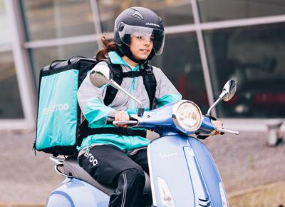 Deliveroo ape