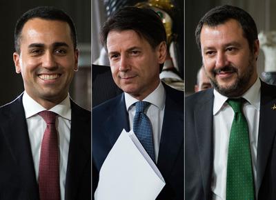 Di Maio Conte salvini ape