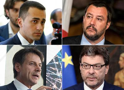DI Maio salvini conte giorgetti ape