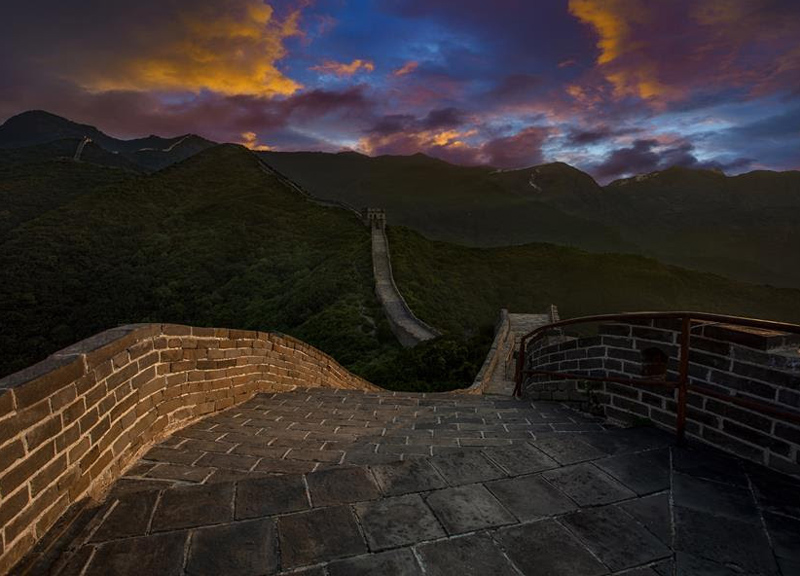 dormire sulla grande muraglia cinese concorso airbnb