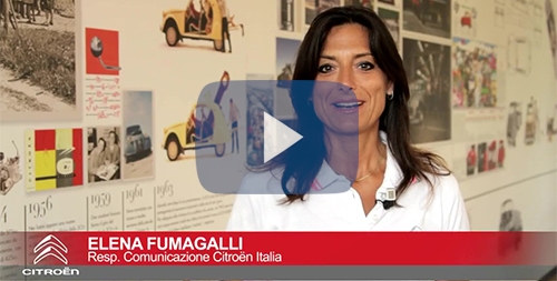 Elena Fumagalli Citroen Italia video