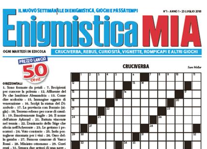 Enigmistica Mia: è in edicola il nuovo settimanale di Cairo Editore