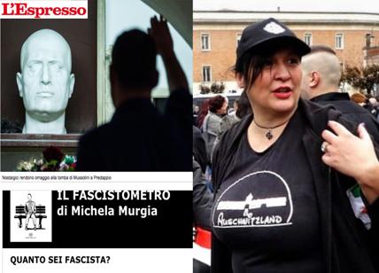 Fascistometro sondaggio de L'Espresso. Da ridere e utenti rischio tracciamento