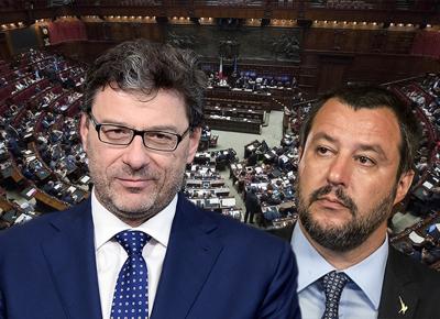 Giorgetti Salvini ape