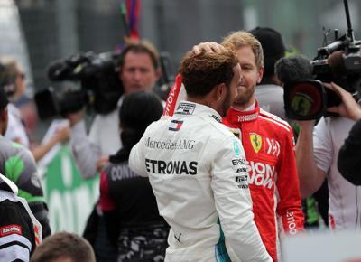 HAMILTON VETTEL
