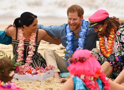 Harry e meghan australia spiaggia 4