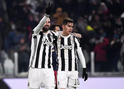 higuain dybala juventus