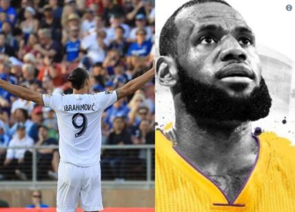 Ibrahimovic dà il benvenuto a Lebron James: "Un Dio e un Re a Los Angeles"