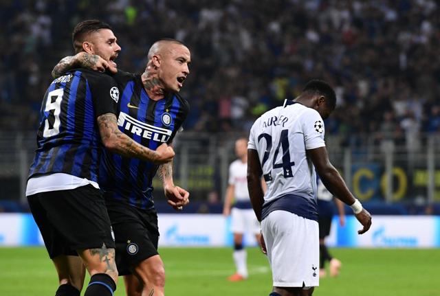 Icardi-Nainggolan (foto Lapresse) Icardi-Nainggolan (foto Lapresse)