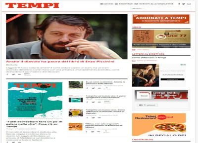 Il sito di Tempi
