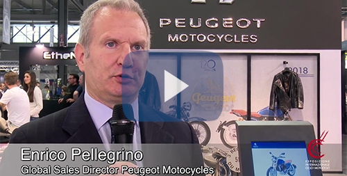 Intervista Enrico Pellegrino Global sales Director peugeot Motocycles video