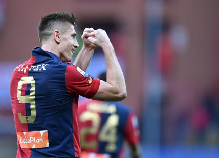 Milan-Piatek, via libera dell'Uefa per l'attaccante del Genoa