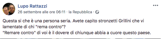 Lapo Rattazzi "Agnelli" insulta i grillini su Fb
